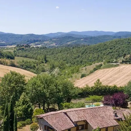 Villa Poloturisticoumbria Casale Roteto Con Piscina Citta di Castello